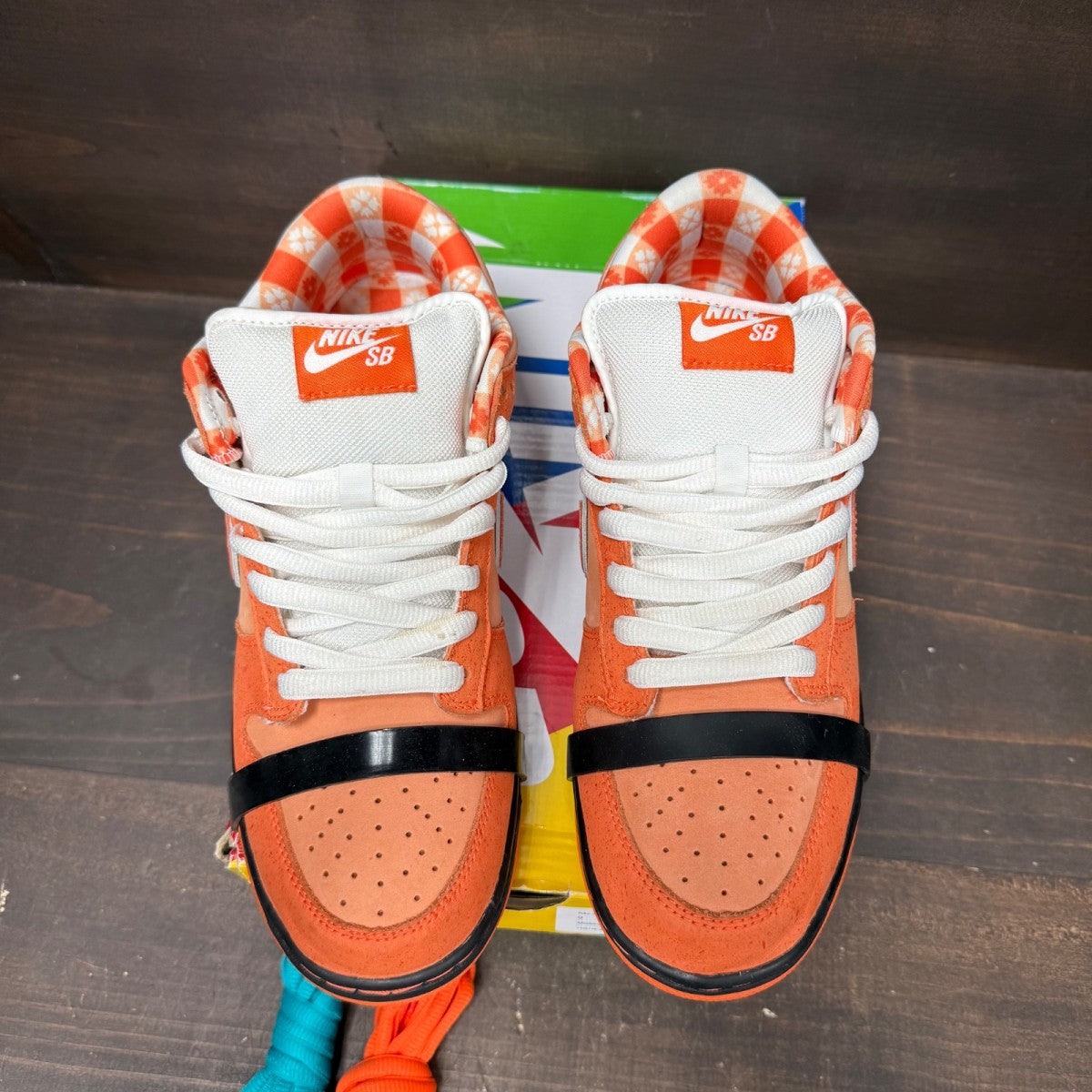 Nike SB Dunk Low Concepts Orange Lobster - Image 2