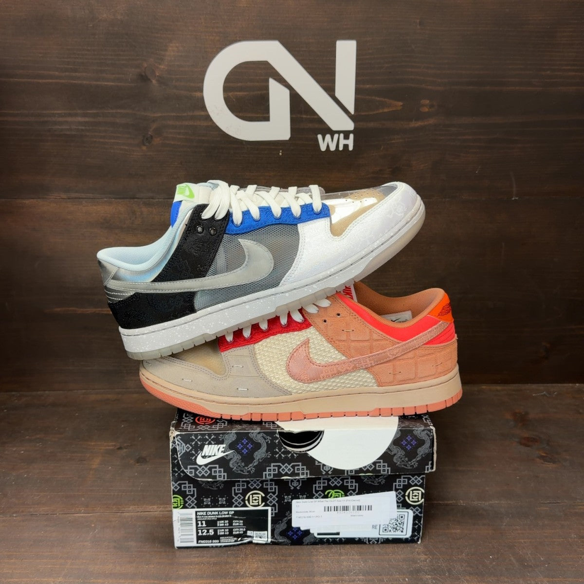 Nike Dunk Low SP What The CLOT - Image 1
