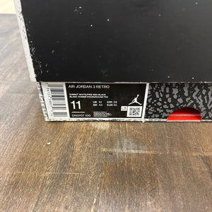 Jordan 3 Retro White Cement Reimagined Size 11 (Pre-Owned) - Image 6