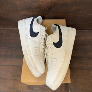 Nike Air Force 1 Craft White Obsidian Size 10.5 (Pre-Owned) - Image 2