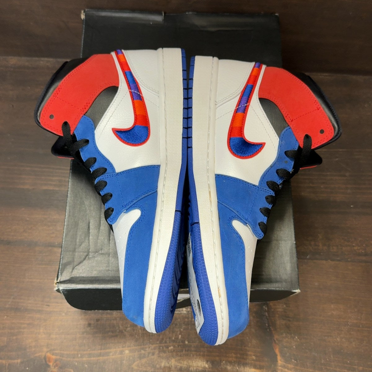 Jordan 1 Mid Multi-Color Swoosh - Image 4