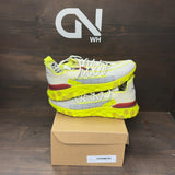 Nike React Runner ISPA Platinum Tint Volt Glow Team Red Size 11 (Pre-Owned) - Image 1