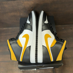 Jordan 1 Mid White Pollen Black - Image 5
