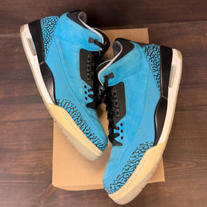 Jordan 3 Retro Powder Blue Size 12 (Pre-Owned) - Image 2