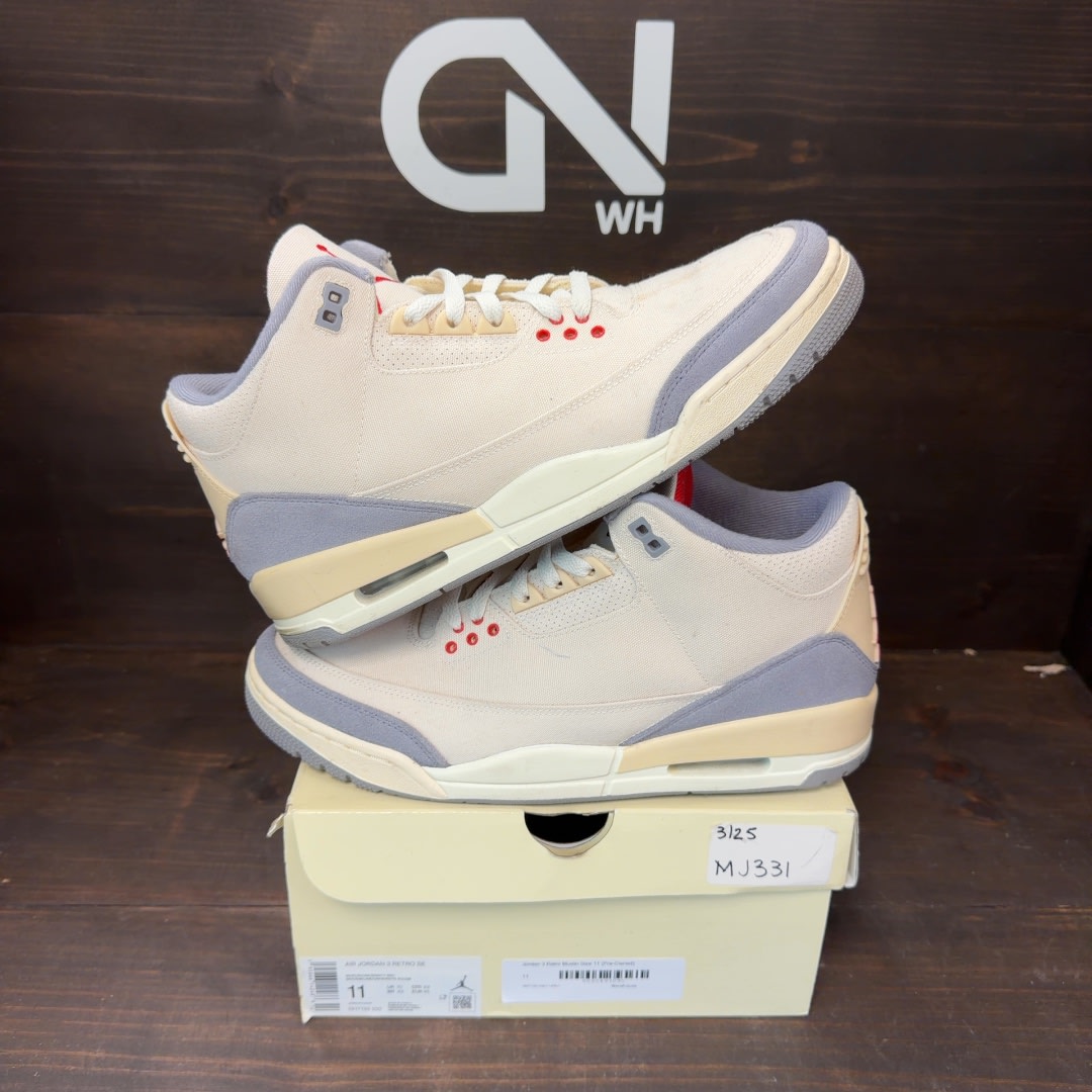 Jordan 3 Retro Muslin - Image 1