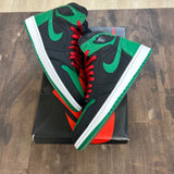 Jordan 1 Retro High Pine Green Black Size 9.5 (Pre-Owned)