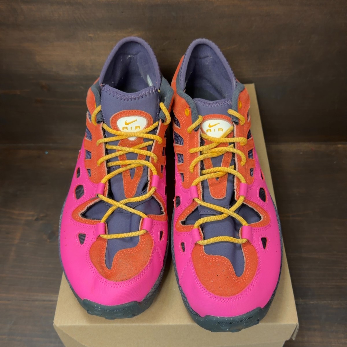 Nike ACG Air Exploraid Light Wild Mango Dark Raisin Laser Fuchsia University Gold Size 12 (Pre-Owned) - Image 3