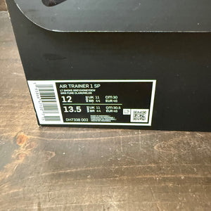 Nike Air Trainer 1 Utility SP Light Smoke Grey Honeydew Particle Grey - Image 7