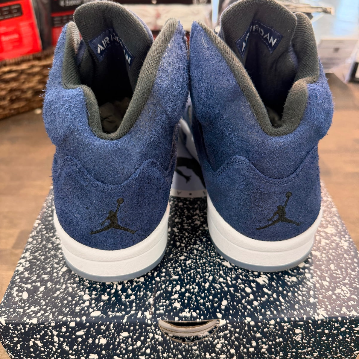 Jordan 5 Retro Midnight Navy - Image 4