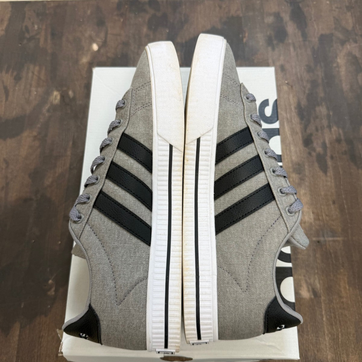 adidas Daily 3.0 Grey Black Size 9.5 (Pre-Owned) - Image 5