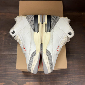 Jordan 3 Retro White Cement Reimagined (GS) Size 5.5Y (Pre-Owned) - Image 4