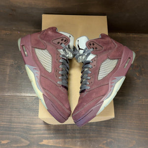 Jordan 5 Retro Burgundy (2023) Size 8 (Pre-Owned) - back