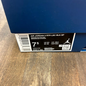 Jordan 3 Retro Levi’s Black - Image 6