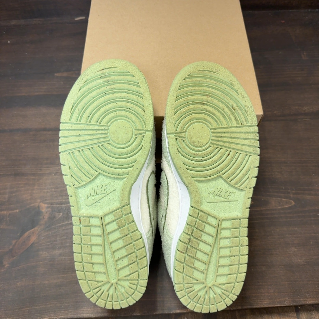 Nike Dunk Low SE Fleece Pack Honeydew (Women's) Size 8.5W (Pre-Owned) - Image 7