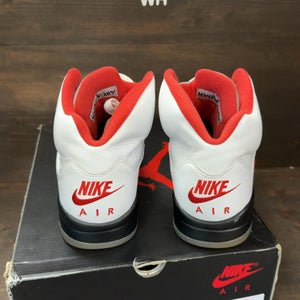 Jordan 5 Retro Fire Red Silver Tongue (2020) - Image 4
