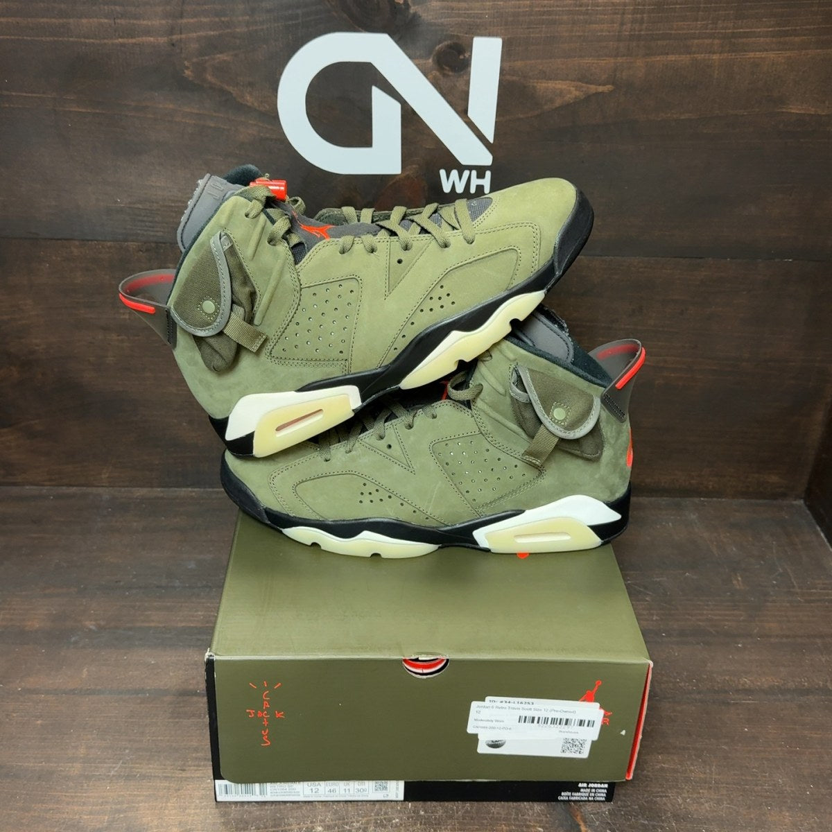 Jordan 6 Retro Travis Scott - Image 1
