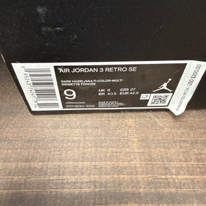 Jordan 3 Retro Patchwork Camo - Image 9