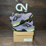Jordan 4 Retro Canyon Purple (Women's) Size 8W (Pre-Owned) - Image 1