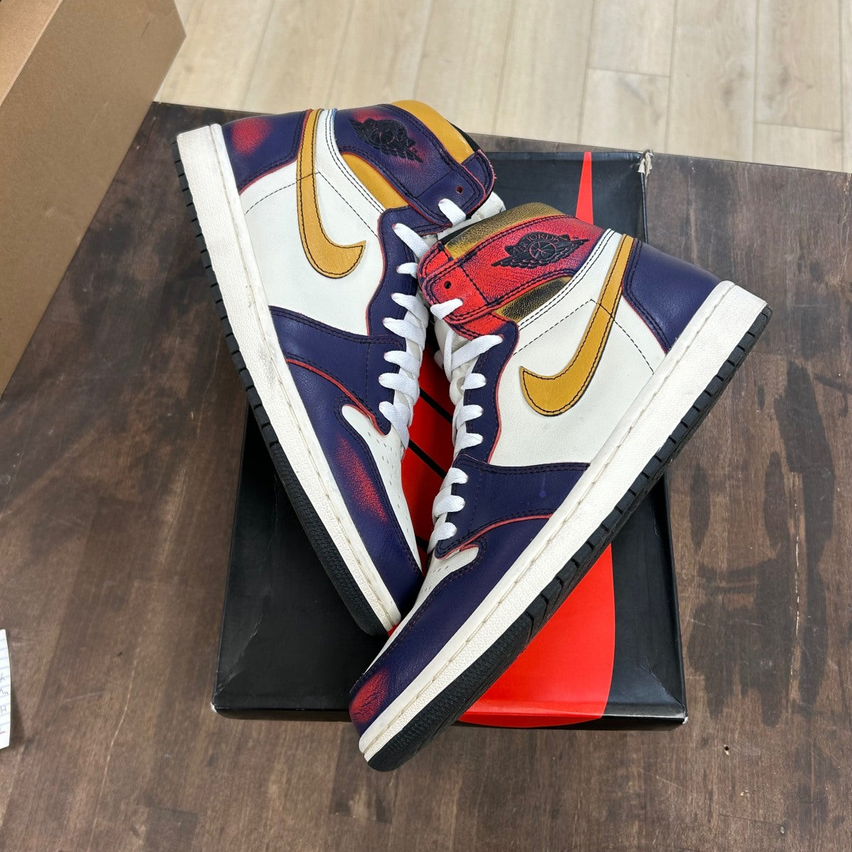 Jordan 1 Retro High OG Defiant SB LA to Chicago - Image 1
