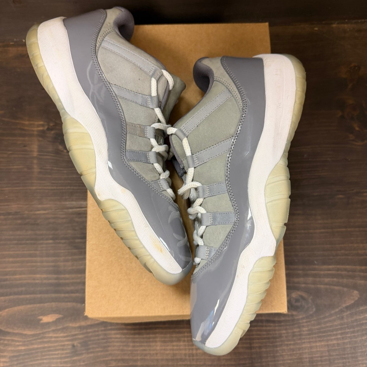 Jordan 11 Retro Low Cool Grey Size 11.5 (Pre-Owned) - Image 2