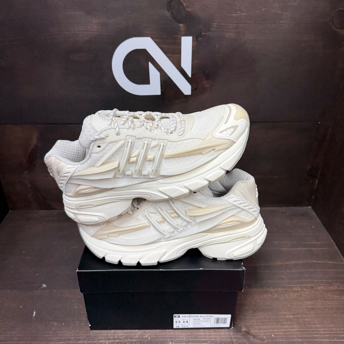 adidas Adistar Jellyfish Pharrell Williams White - Image 1