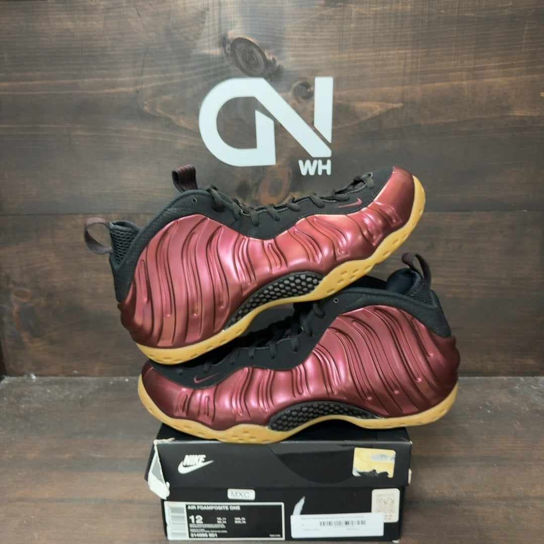 Nike Air Foamposite One Maroon - Image 1