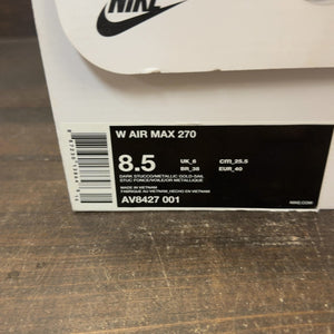Nike Air Max 270 Dark Stucco Metallic Gold (Women's) - Image 7