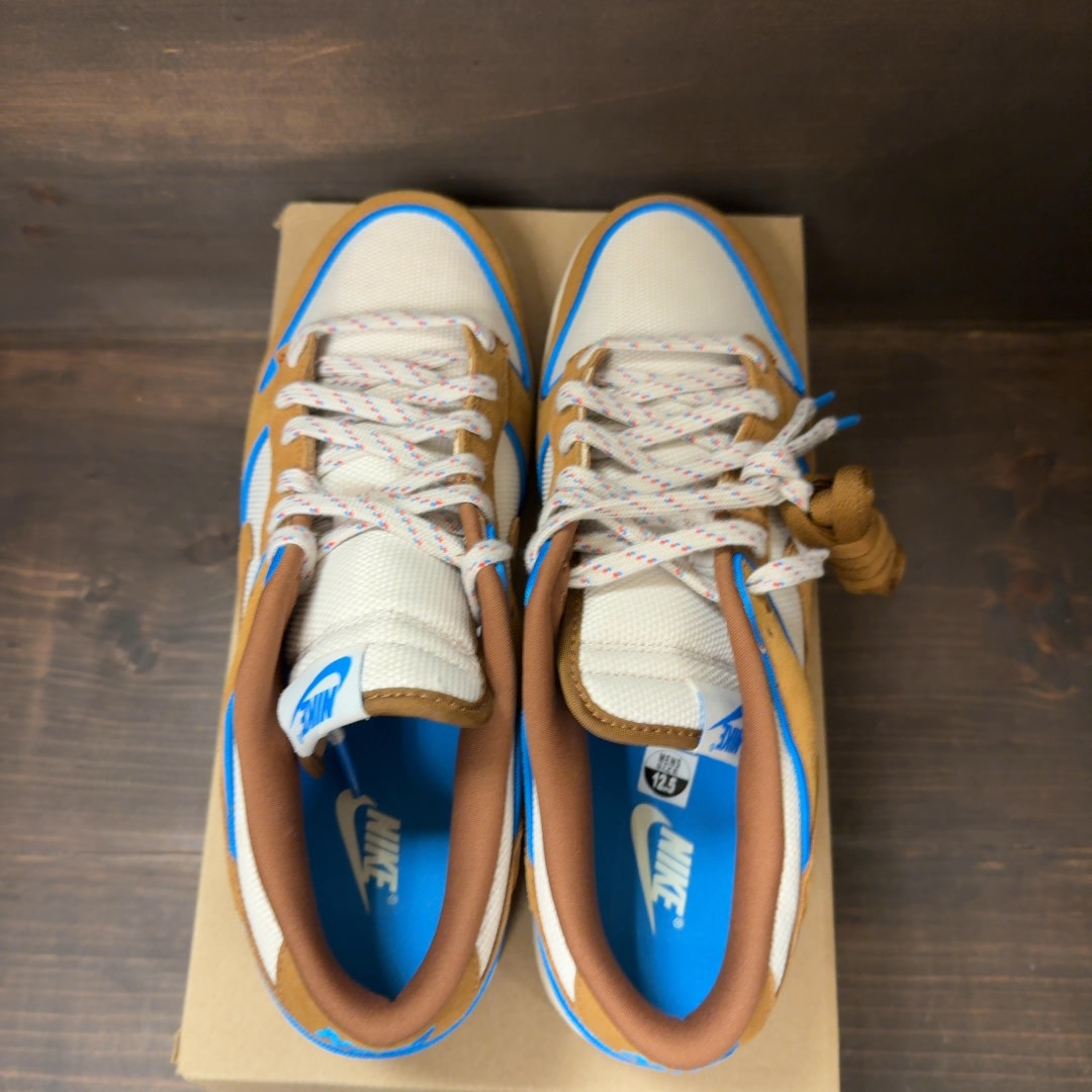 Nike Dunk Low Retro Premium Light British Tan Size 12.5 (Pre-Owned) - Image 5