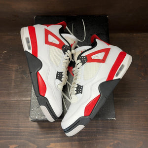Jordan 4 Retro Red Cement Size 9.5 (Pre-Owned) - back
