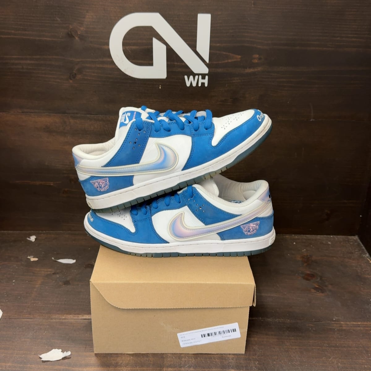 Nike SB Dunk Low Born X Raised One Block At A Time Size 10.5 (Pre-Owned) - front