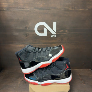 Jordan 11 Retro Playoffs Bred (2019) Size 8 (Pre-Owned) - Image 1