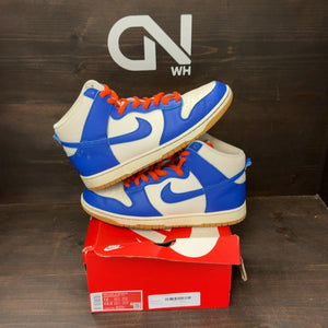 Nike Dunk High Retro SE Phantom Racer Blue Gum - Image 1