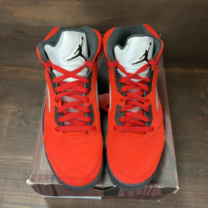 Jordan 5 Retro Raging Bull Red (2021) Size 9 (Pre-Owned)
