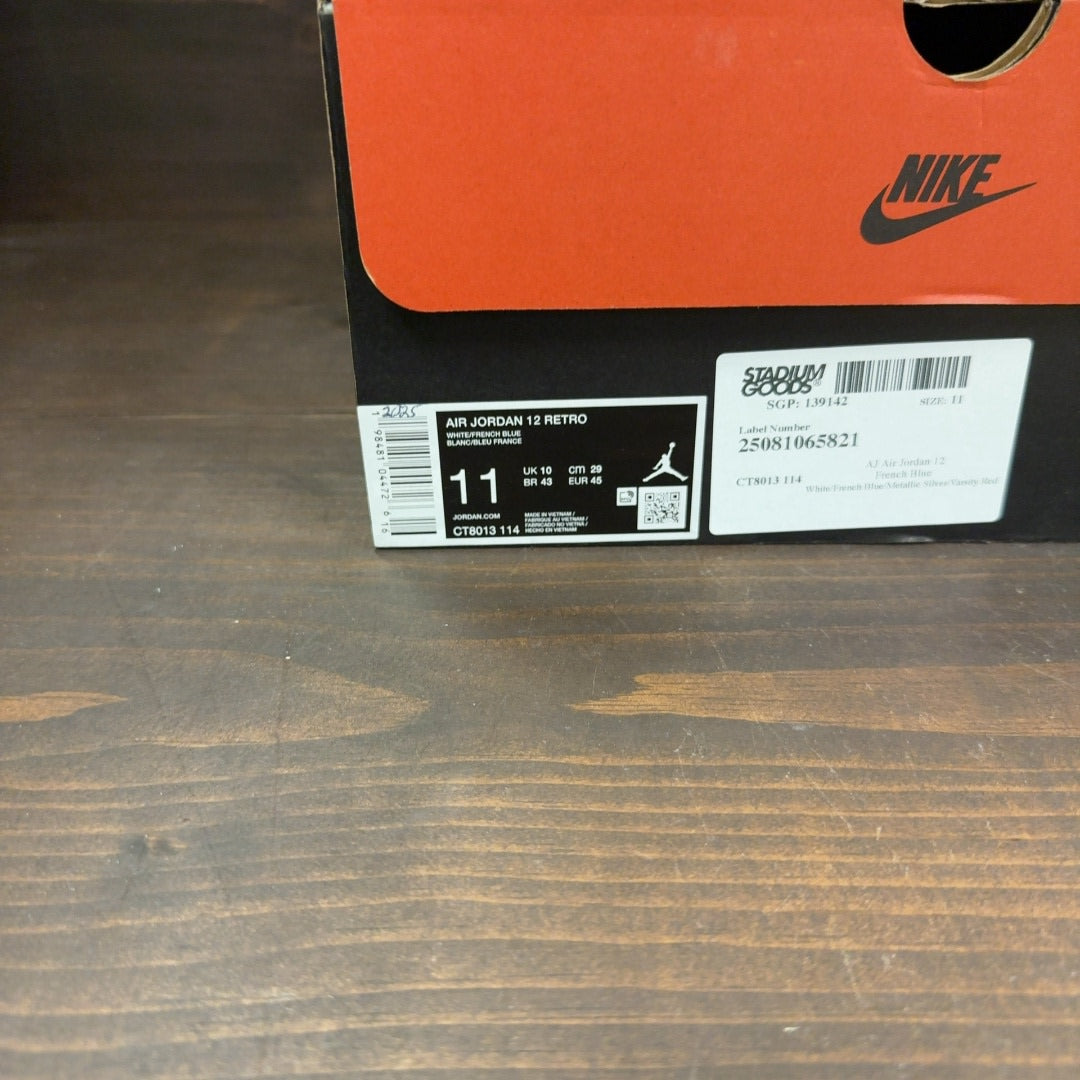 Jordan 12 Retro French Blue (2025) Size 11 (Pre-Owned)