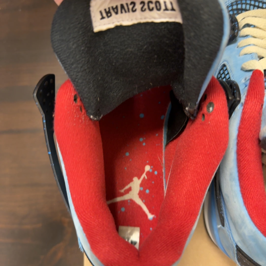Jordan 4 Retro Travis Scott Cactus Jack Size 11 (Pre-Owned) - Image 5