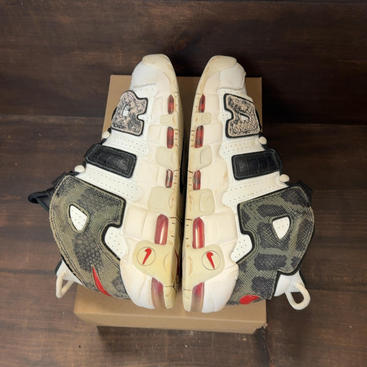 Nike Air More Uptempo 96 Animal Instinct Size 11 (Pre-Owned) - Image 6