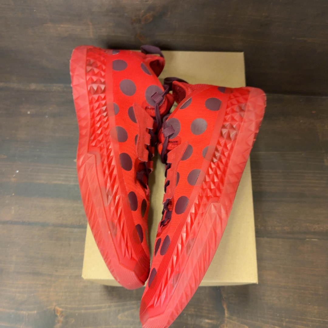 adidas Harden Vol. 5 Futurenatural Red Polka Dot Size 11 (Pre-Owned) - Image 2