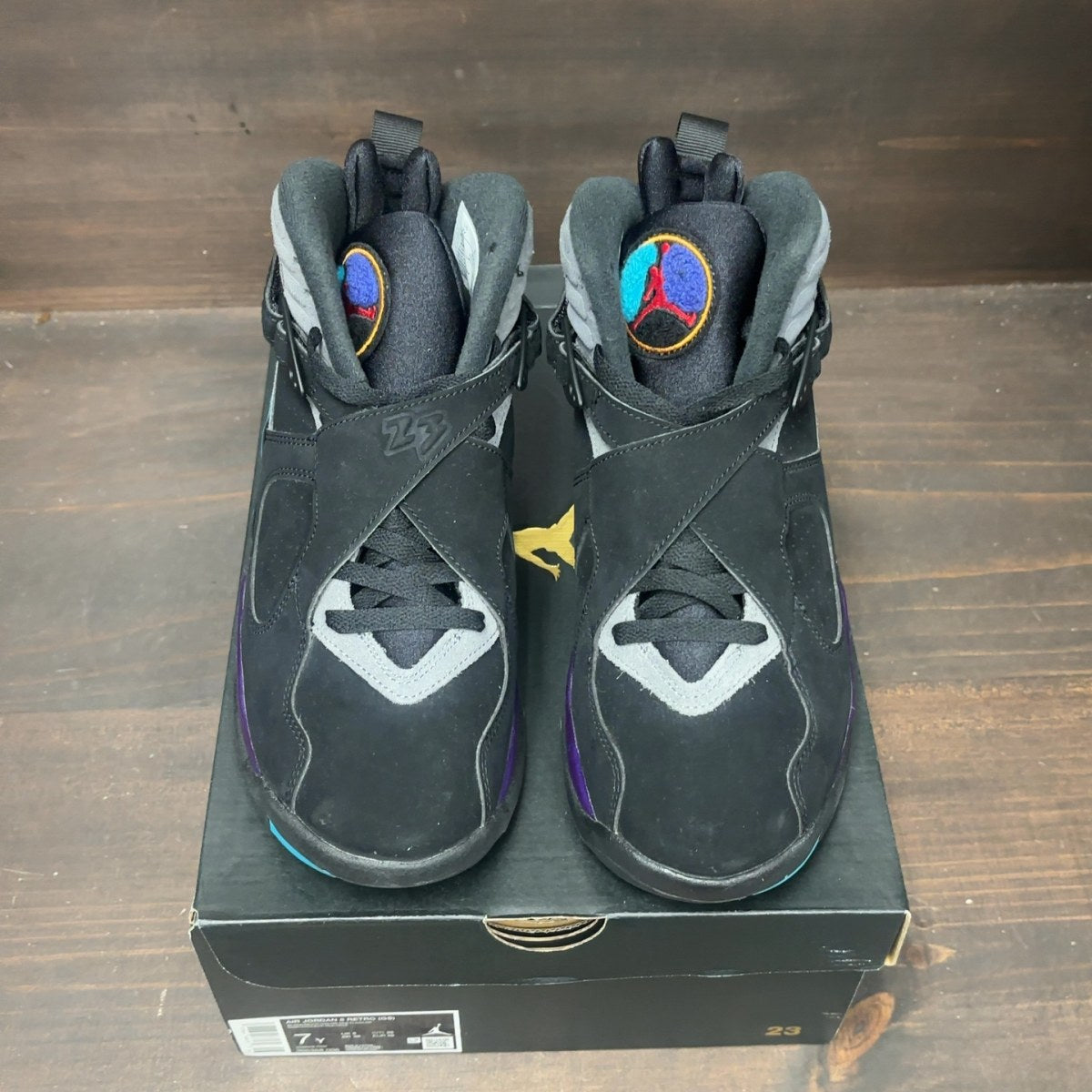 Jordan 8 Retro Aqua (2025) (GS) - Image 3