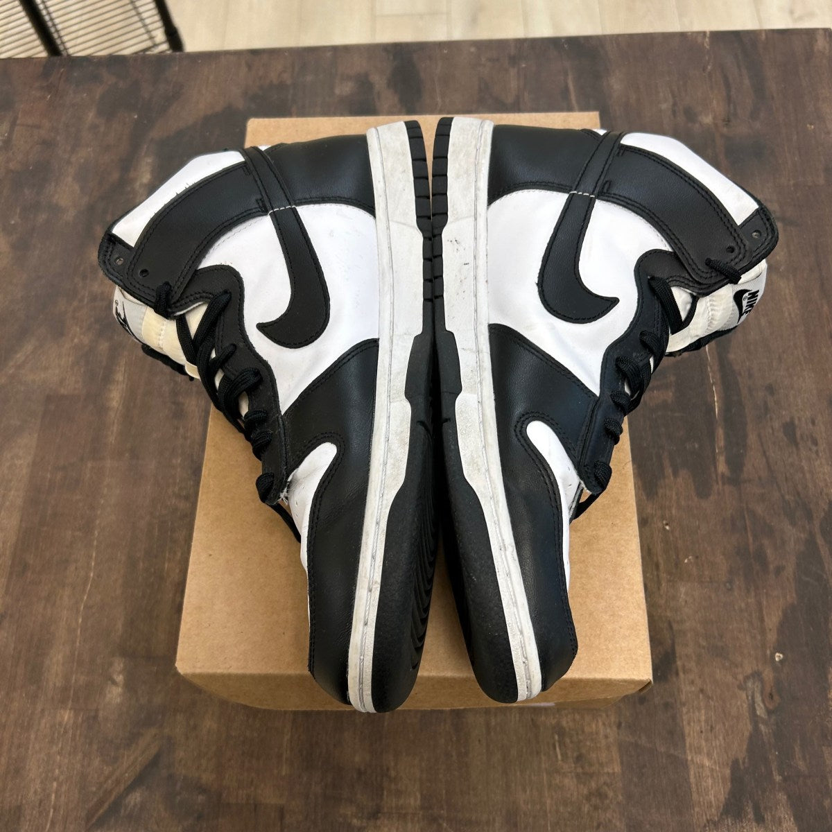 Nike Dunk High Panda Black White (2021/2024) Size 11.5 (Pre-Owned) - Image 3
