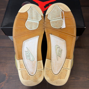 Jordan 4 Retro Off-White Sail (Women's) - Image 6