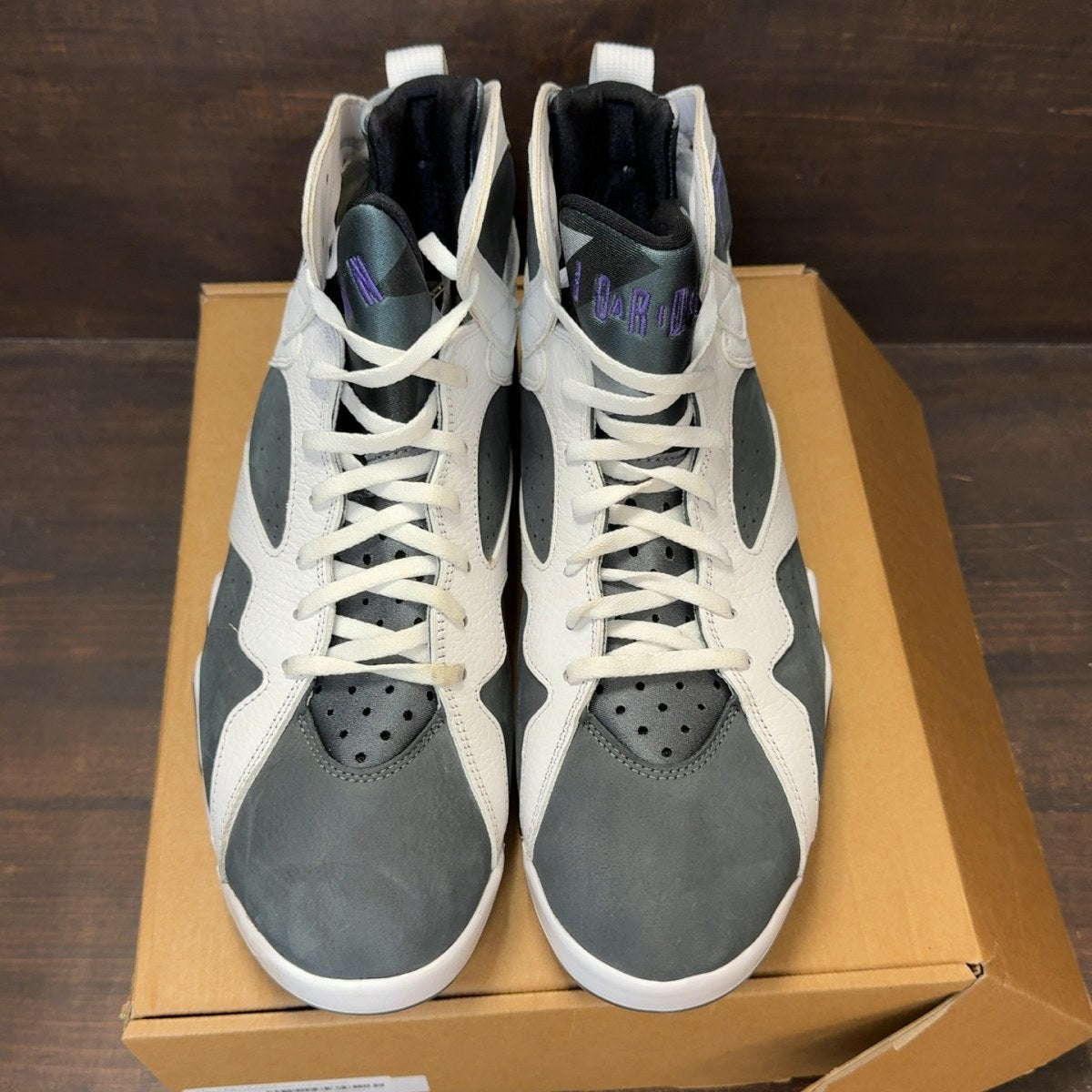 Jordan 7 Retro Flint (2021) Size 12 (Pre-Owned) - Image 3