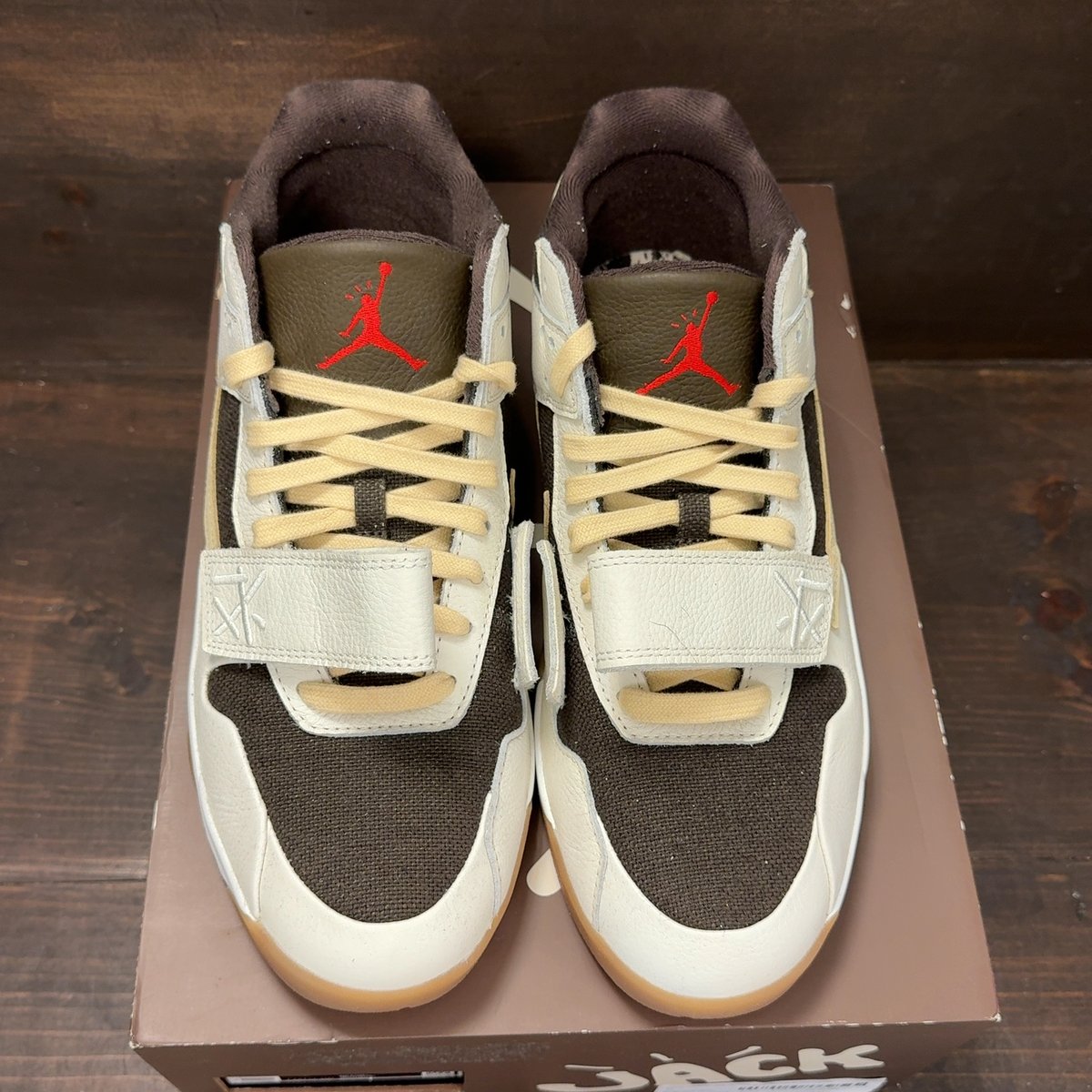 Jordan Jumpman Jack TR Travis Scott Sail Size 12 (Pre-Owned) - tag