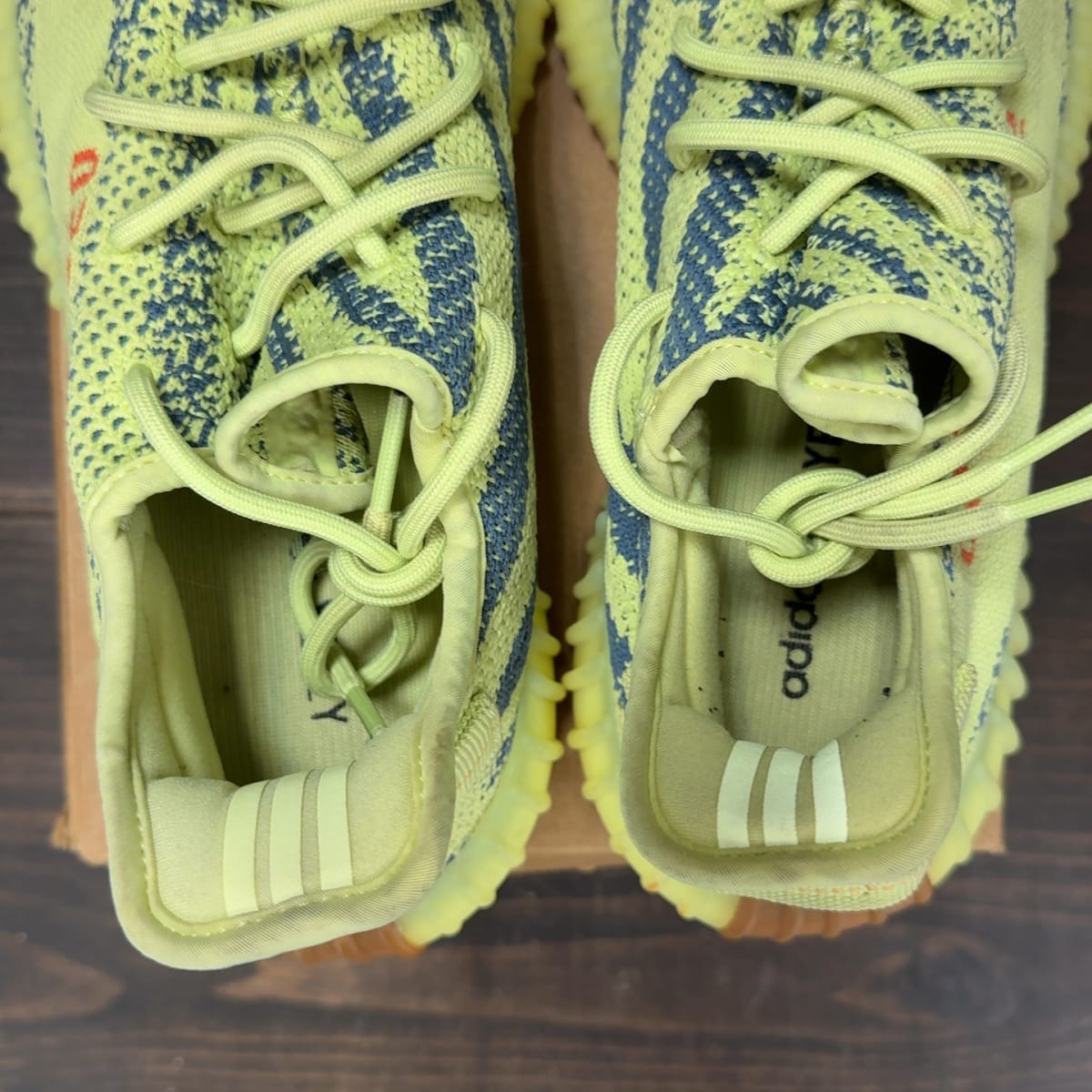 adidas Yeezy Boost 350 V2 Semi Frozen Yellow Size 10 (Pre-Owned) - aux