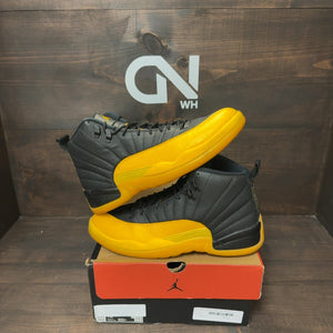 Jordan 12 Retro Black University Gold Size 13 (Pre-Owned) - Image 1