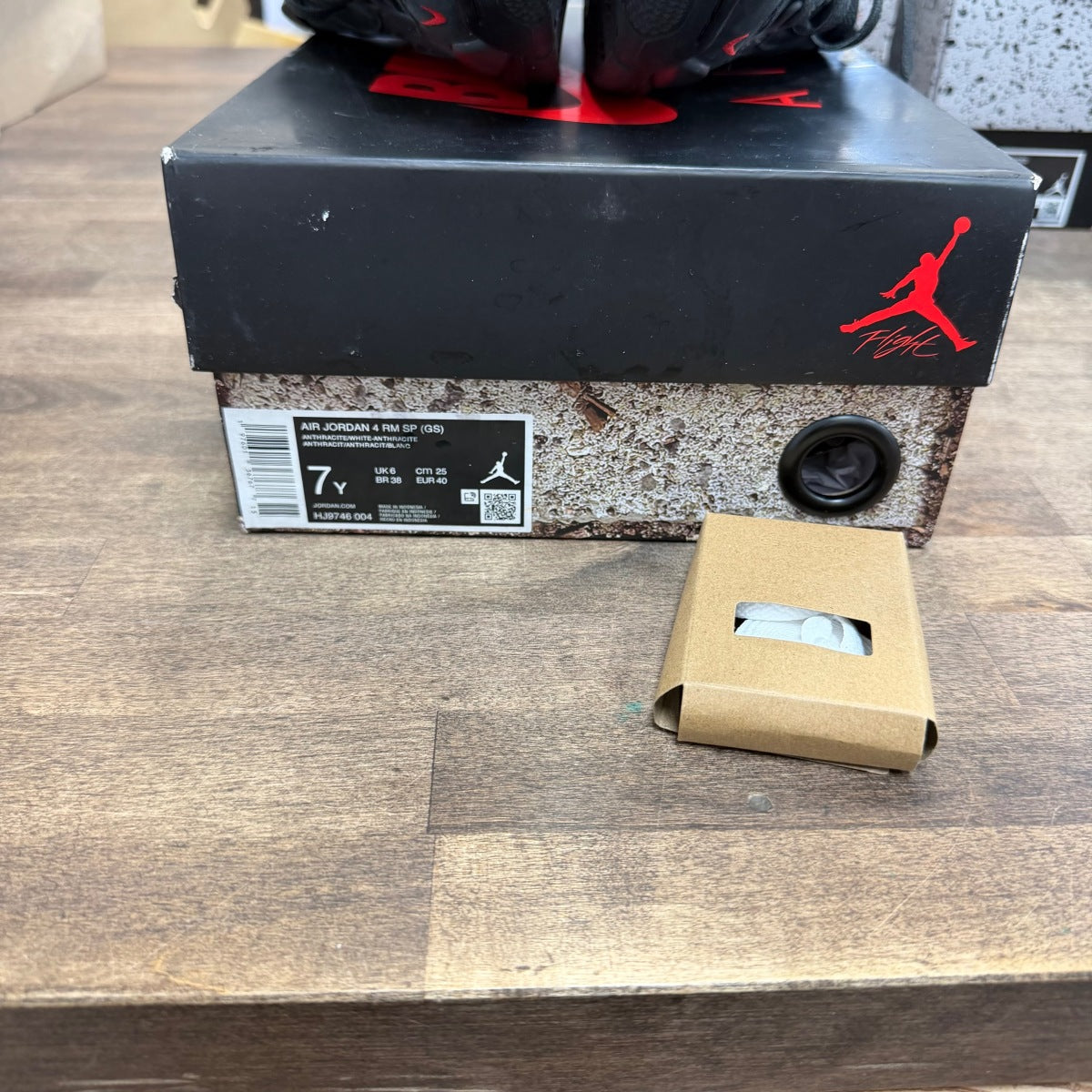 Jordan 4 RM SP Nigel Sylvester Driveway Grey (GS) - Image 12