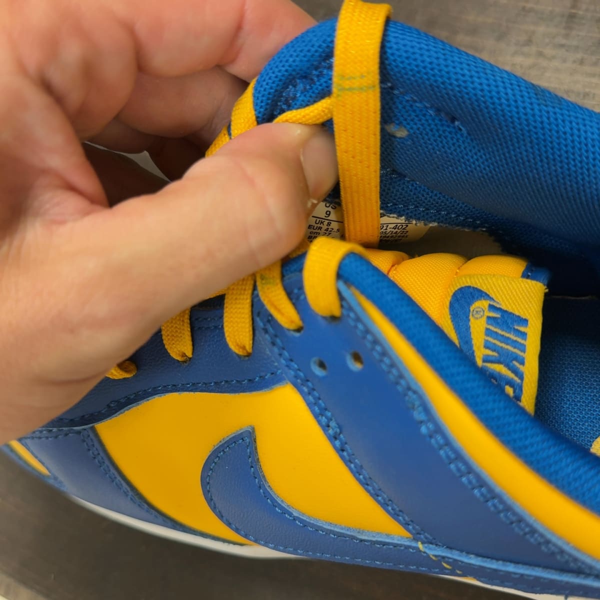 Nike Dunk Low UCLA Size 9 (Pre-Owned) - aux