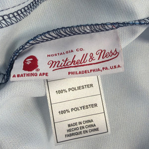 BAPE x Mitchell & Ness Yankees Jacket Blue Size XL (Pre-Owned) - Image 5