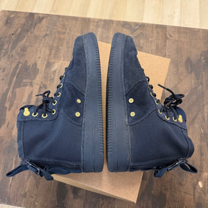 Nike SF Air Force 1 Mid Obsidian Metallic Gold Size 10.5 (Pre-Owned) - Image 4