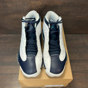Jordan 13 Retro Obsidian Powder Blue White Size 9.5 (Pre-Owned) - tag