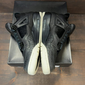 Jordan 4 Retro Pony Hair Black Size 13 (Pre-Owned) - aux